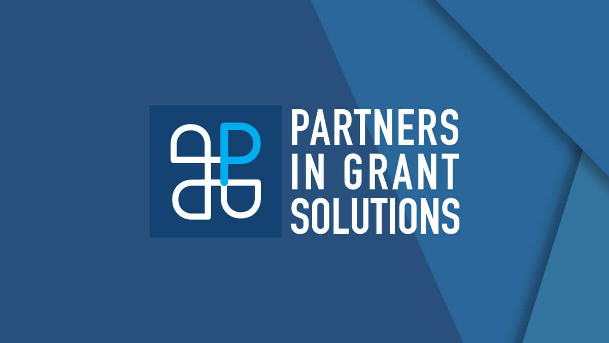 PGS logo over blue background